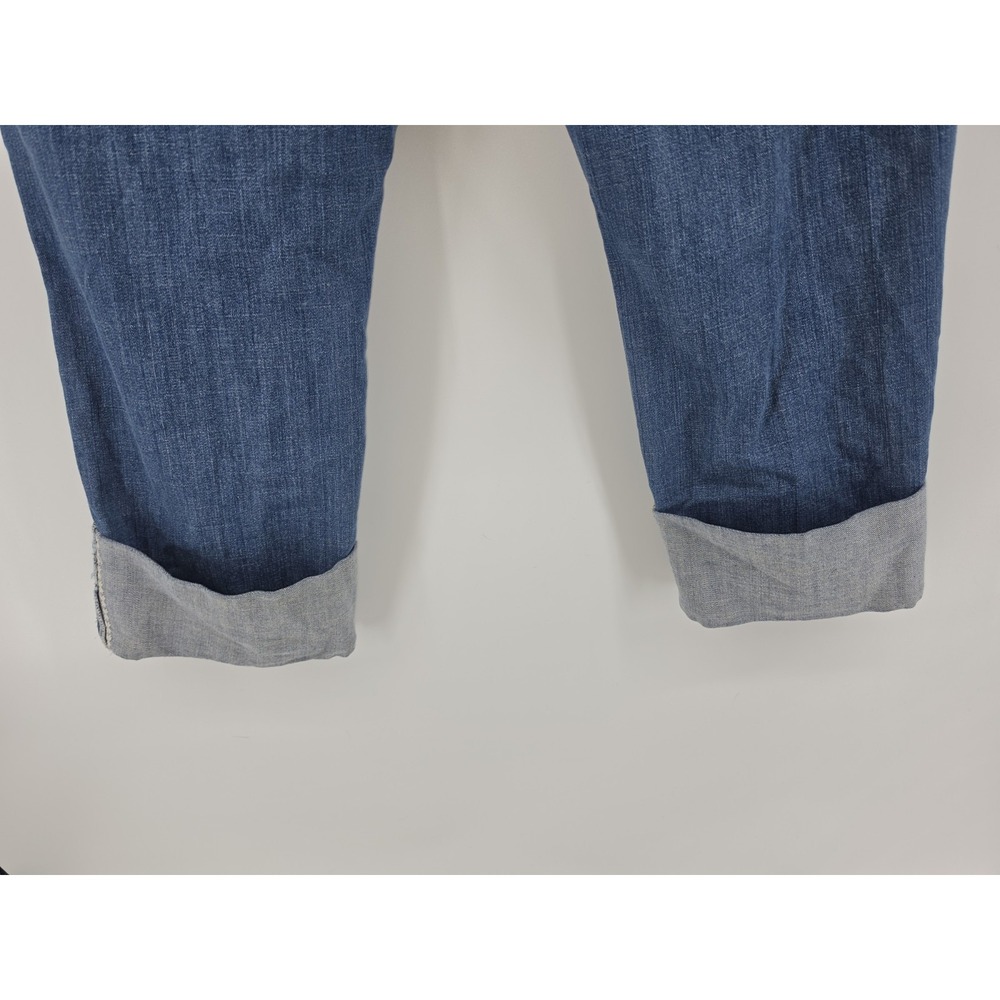 Torrid Distressed Cuffed Capri Crop Jeans Blue Plus Size Size 18 - Picture 11 of 11